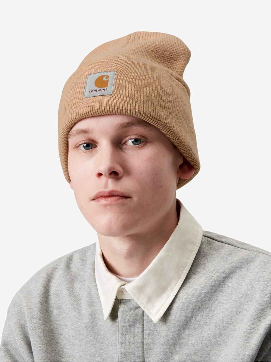 CARHARTT WIP — Шапка Short Watch Dusty Hamilton Brown