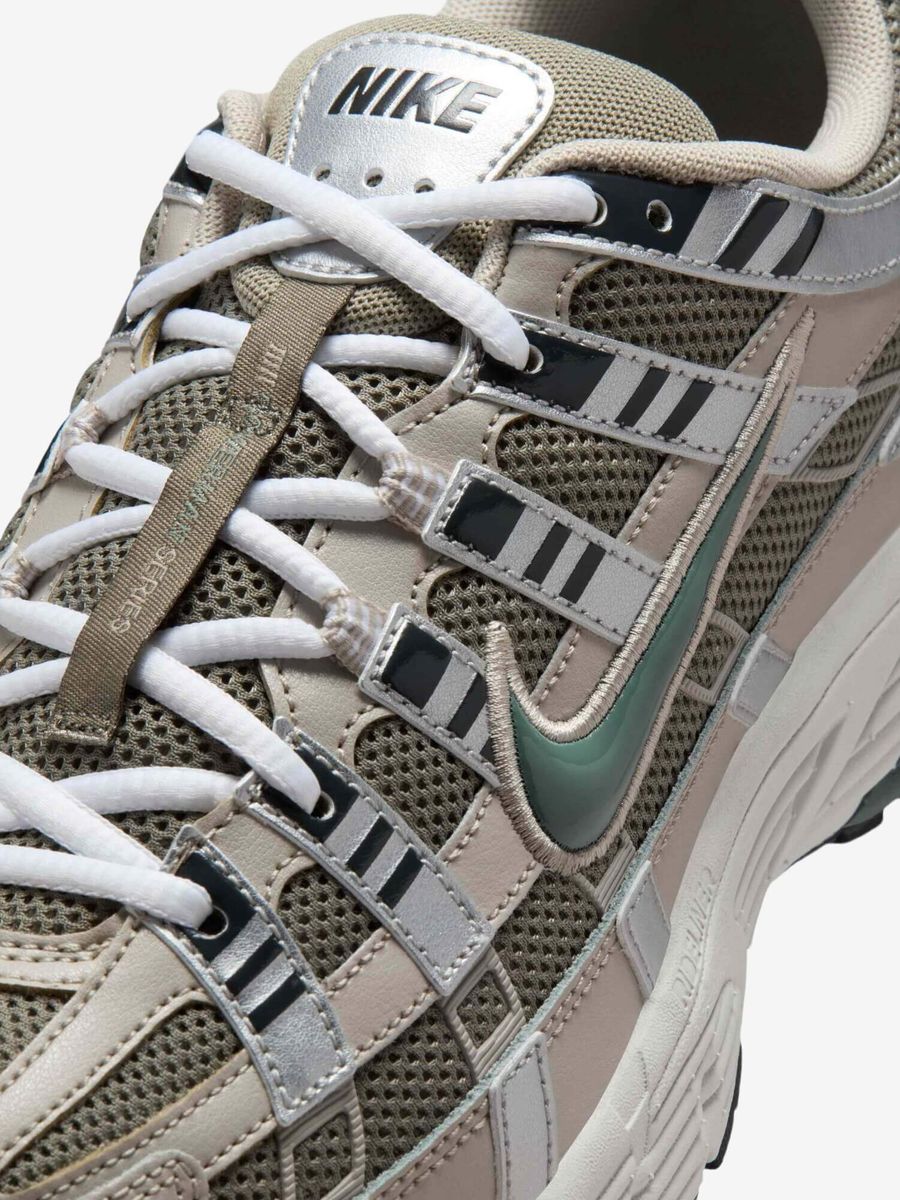 NIKE — Кроссовки P6000 Cream II/Anthracite/Metallic Silver