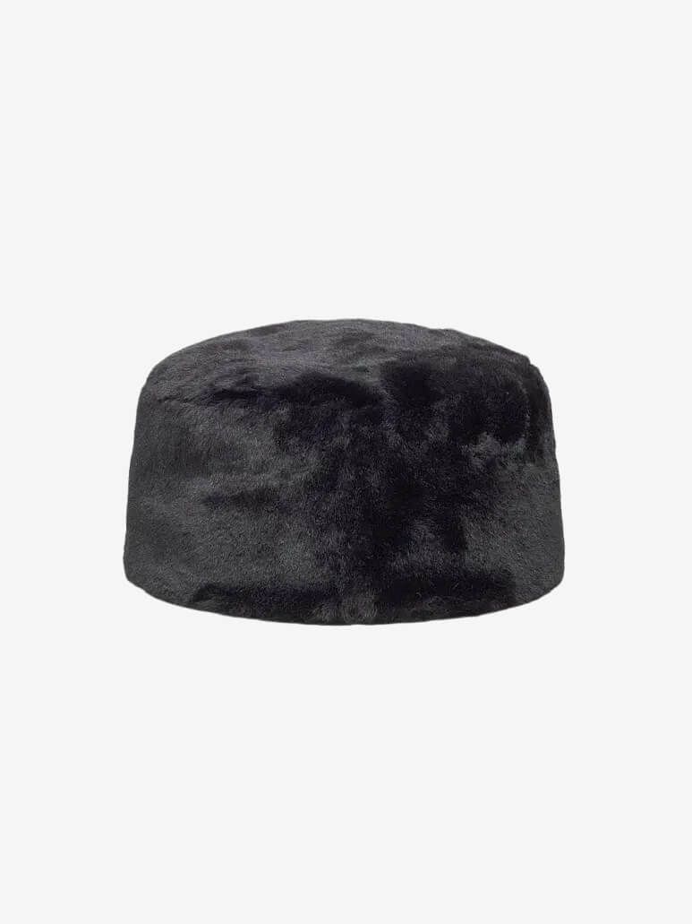 KANGOL — Шапка Faux Fur Topper Solid Black
