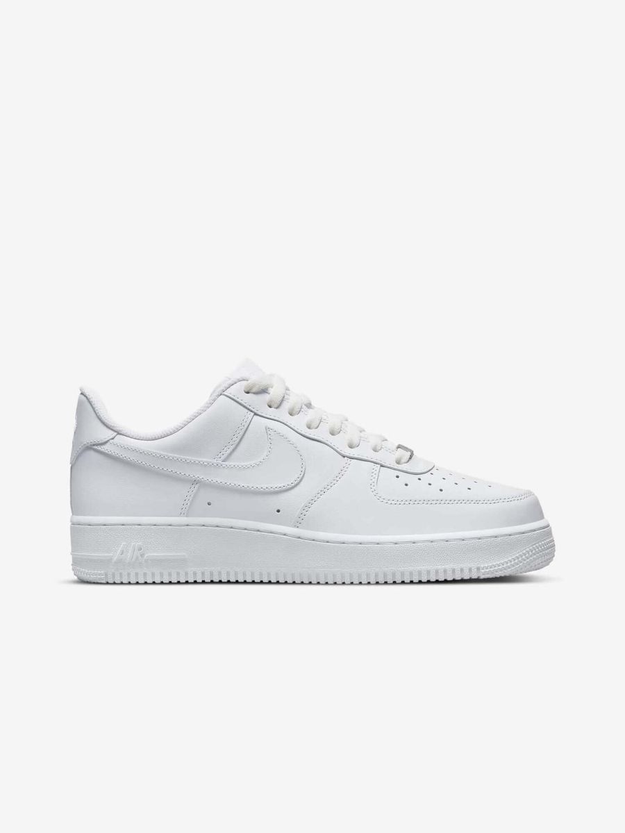 NIKE — Кроссовки Air Force 1 '07 Low White/White