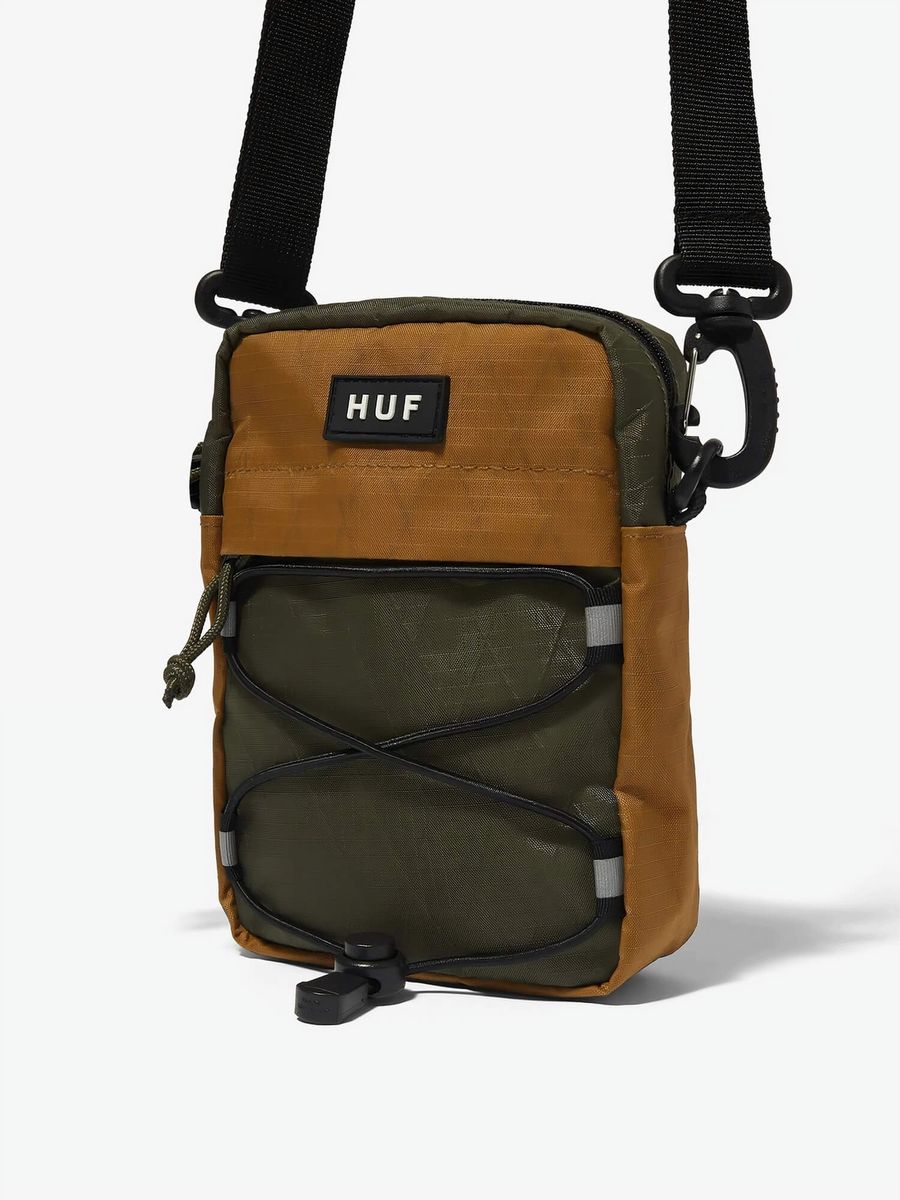 HUF — Сумка Bowery Side Bag Bag Olive Green