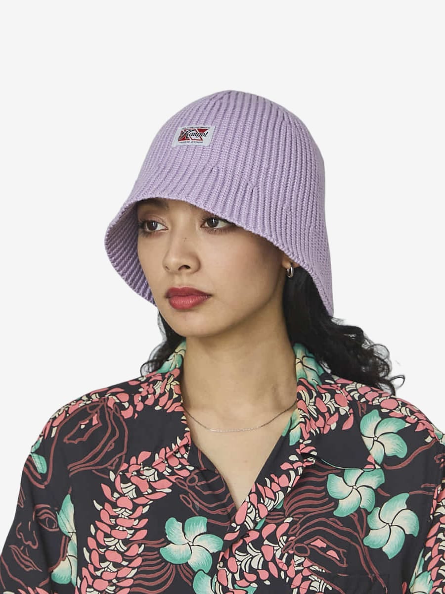 KANGOL — Панама Washed Knit Digital Lavender