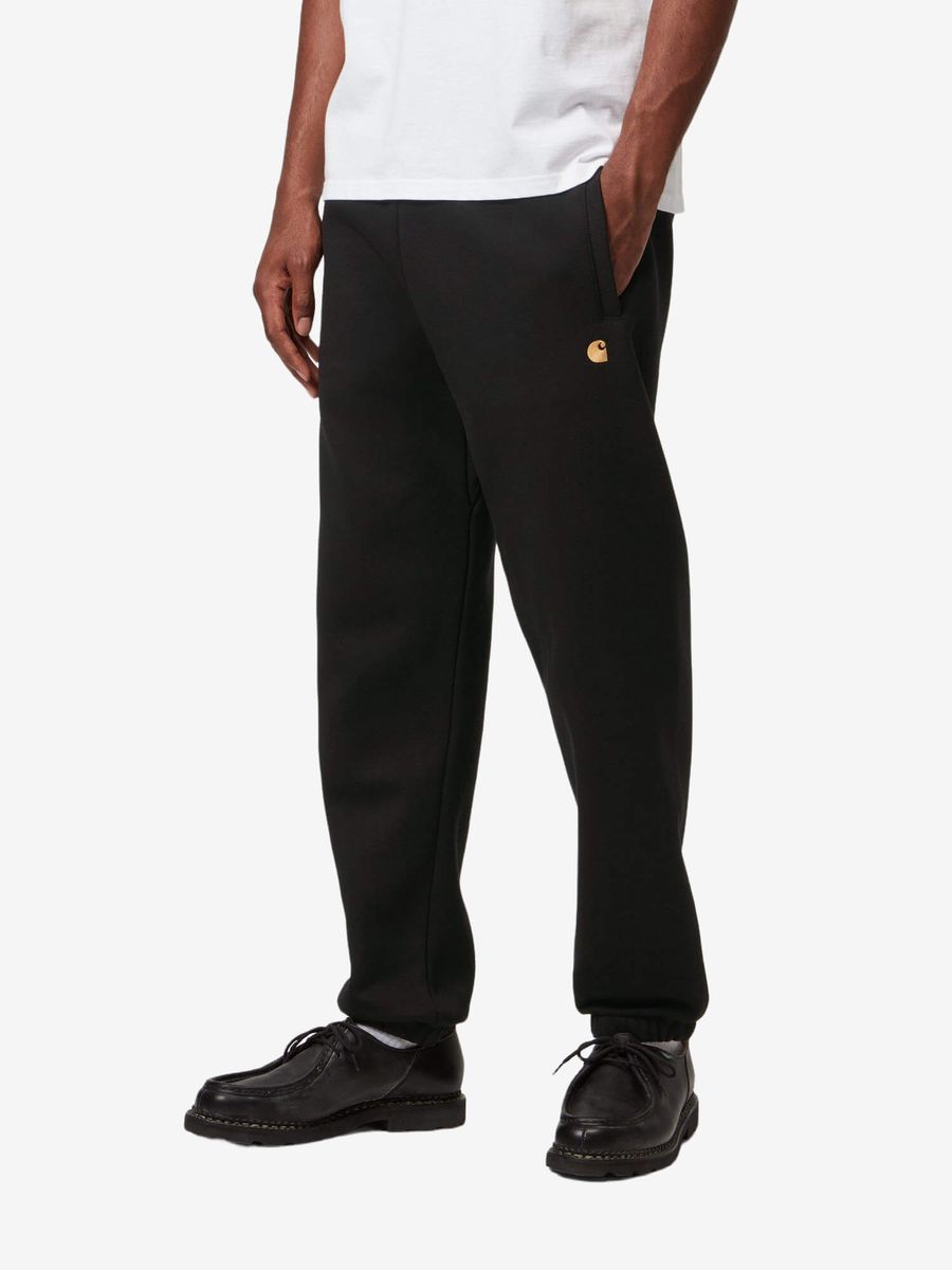 CARHARTT WIP — Штаны Chase Sweat Black/Gold