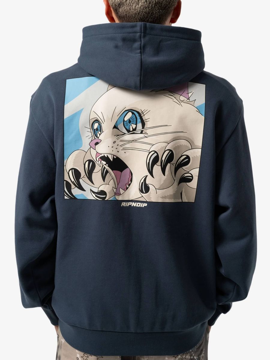 RIPNDIP — Худи Metal Claw Navy