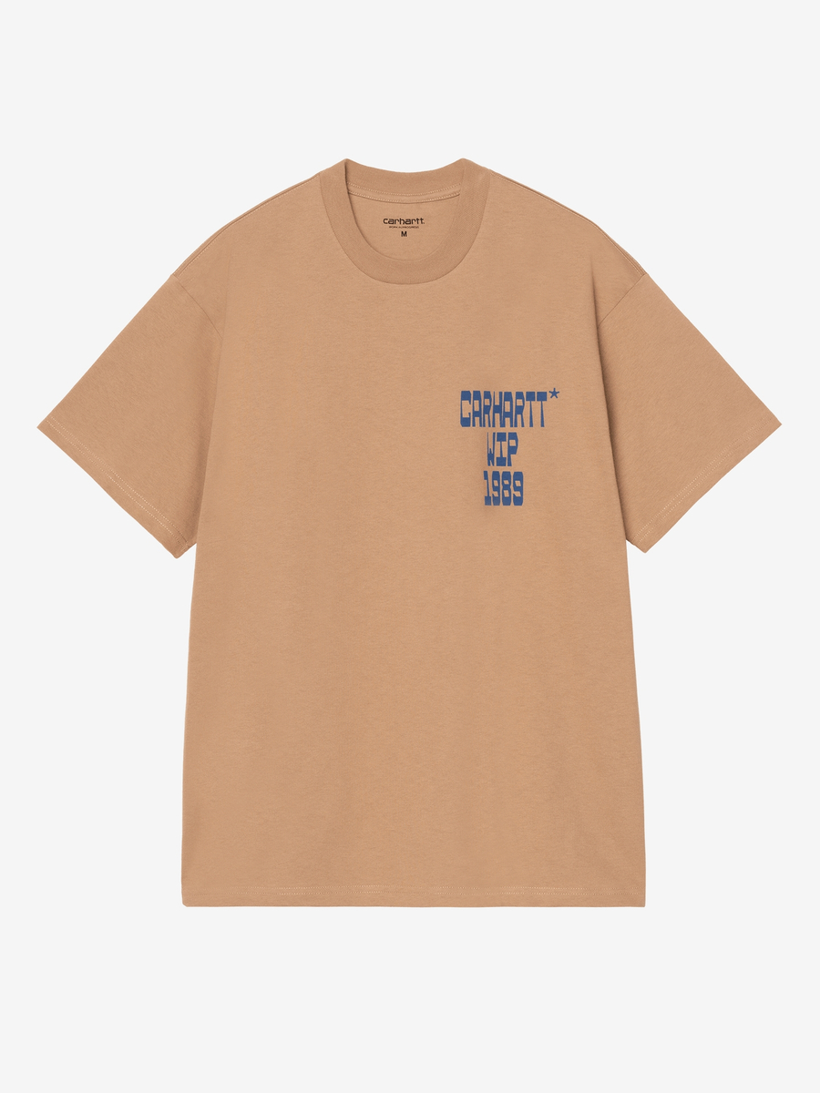CARHARTT WIP — Футболка S/S Blocks Tee Peanut