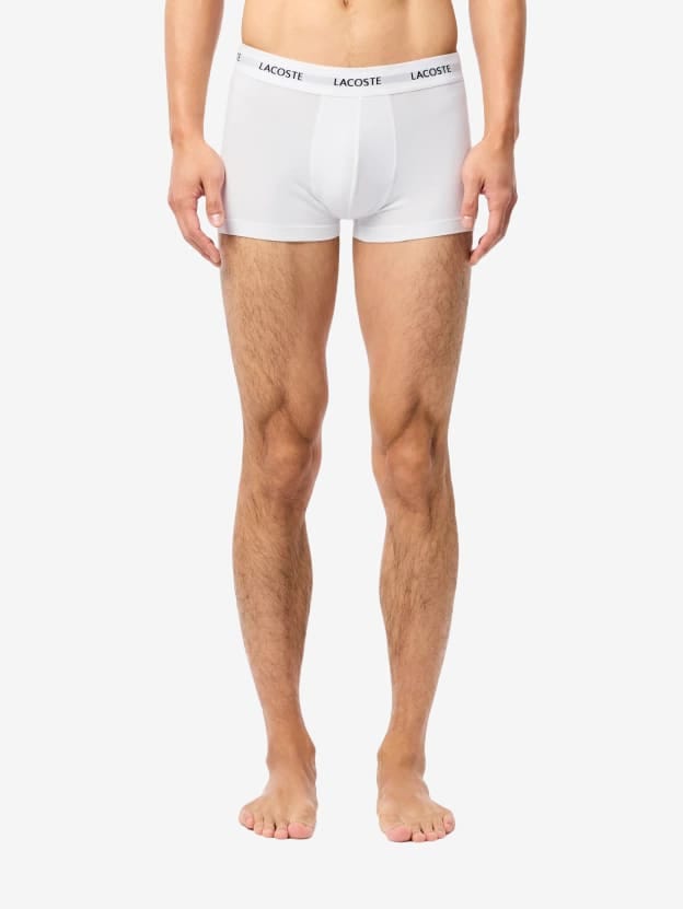 LACOSTE — Комплект Трусов Boxers Black/Grey/White