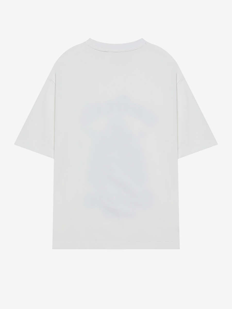 BRÛLER D’AMOUR — Футболка T-shirt Замок/Château White