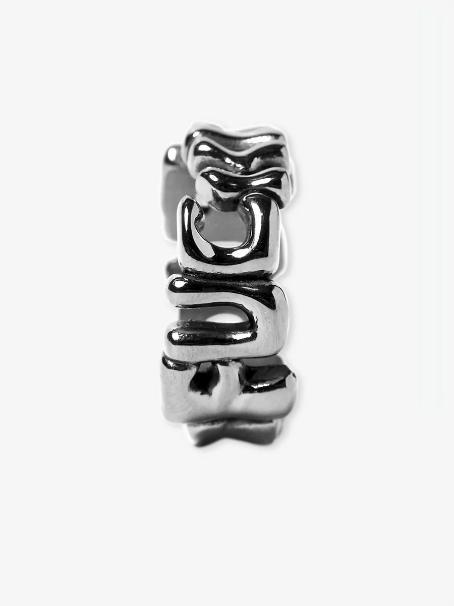 HUF — Кольцо F_ck It Warped Ring Silver