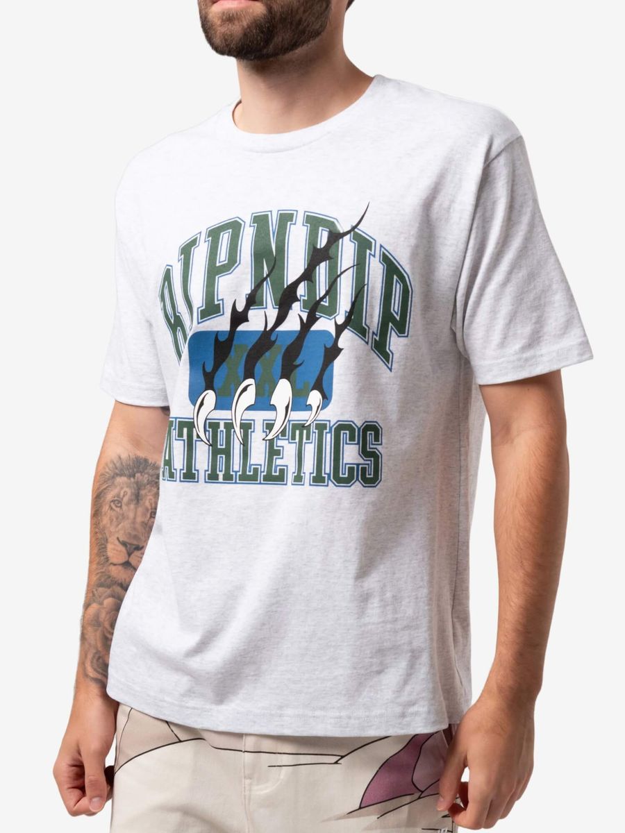 RIPNDIP — Футболка RIPNDIP Athletics Ash Heather