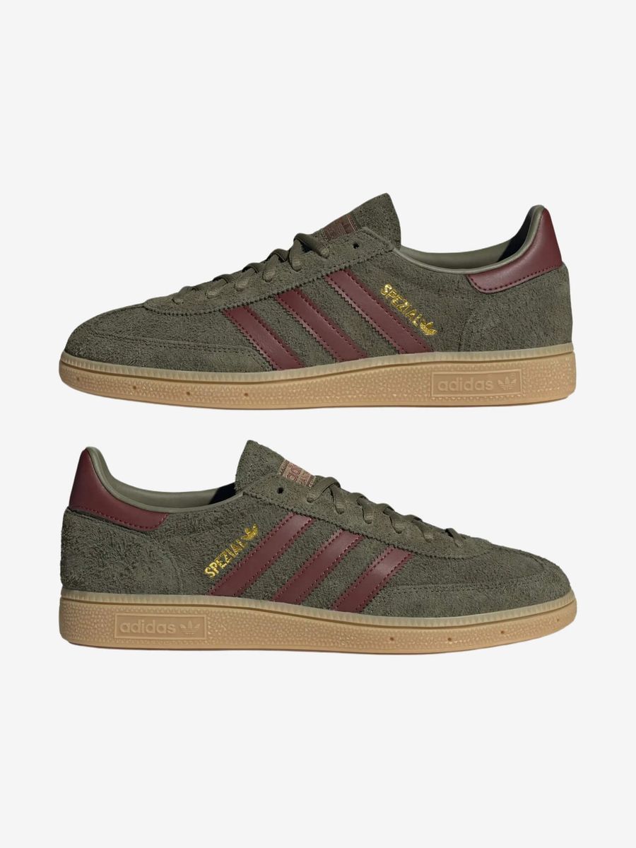 ADIDAS ORIGINALS — Кроссовки Handball Spezial Focus Olive/Fox Brown/Gum