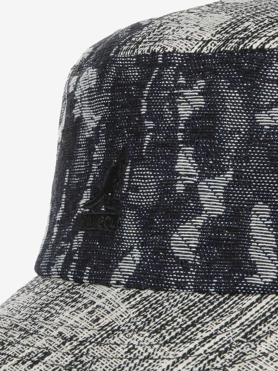 KANGOL — Кепка Denim Mashup Army Cap Black (Topstitch) os