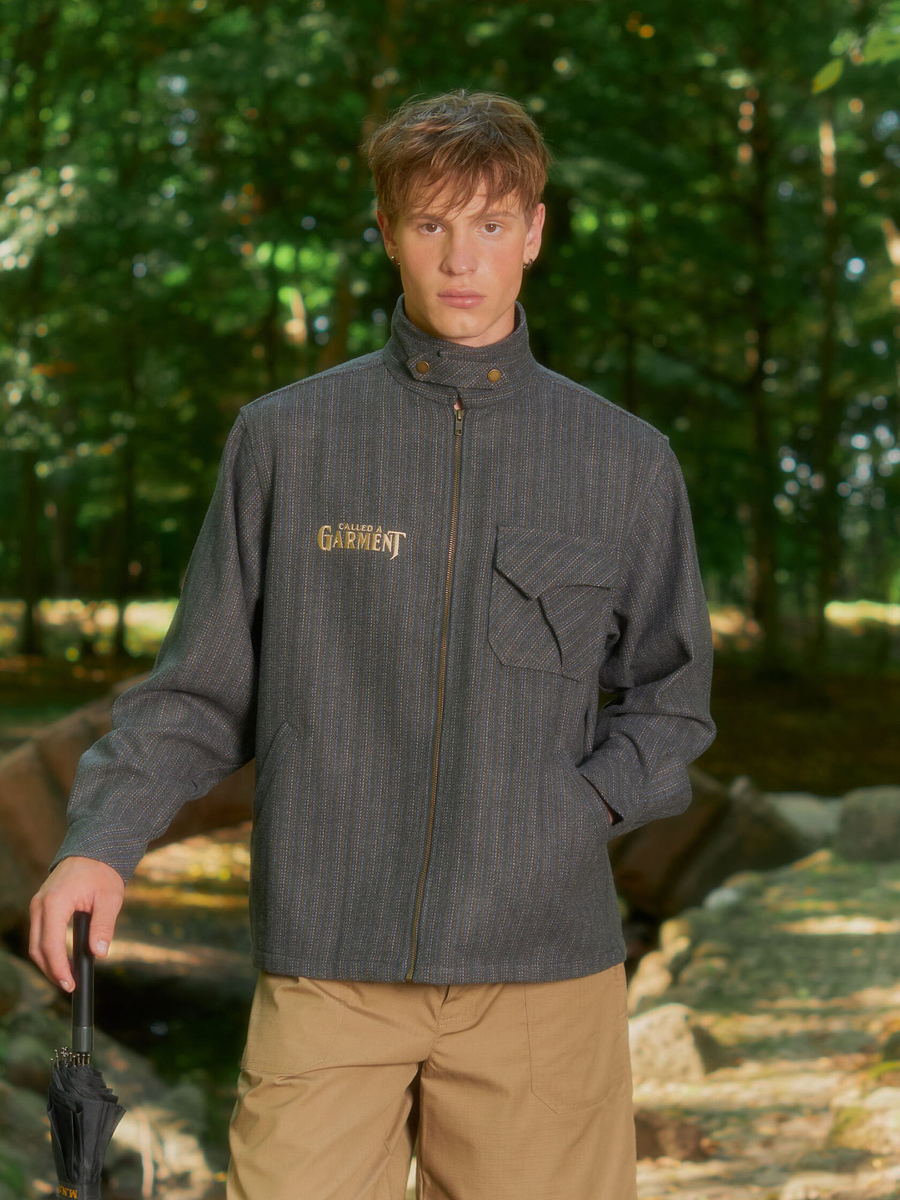 CALLED A GARMENT — Куртка Gilbert's Jacket Графитовый