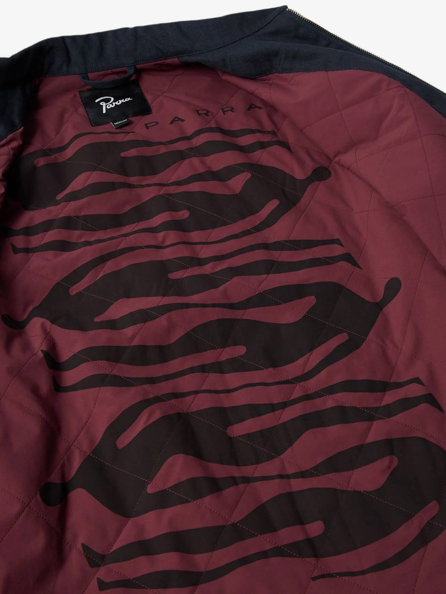 BY PARRA — Куртка Pumping Gas Jacket Navy Blue