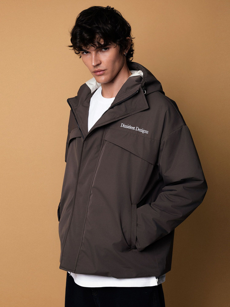 DISSIDENT — Куртка Shell Jacket DD Warm Shell Jacket in Brown