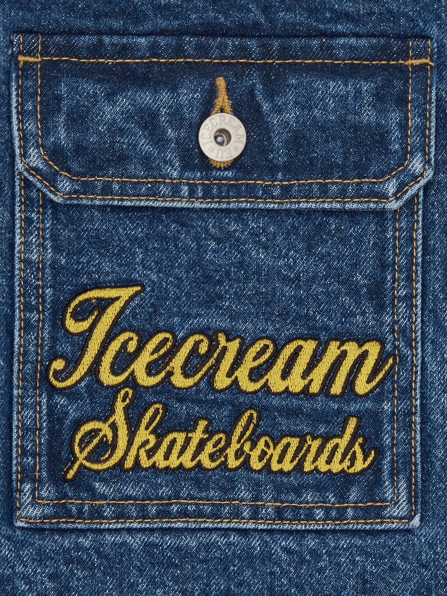 ICECREAM — Куртка Mascot Denim Trucker Jacket Mid Wash Blue