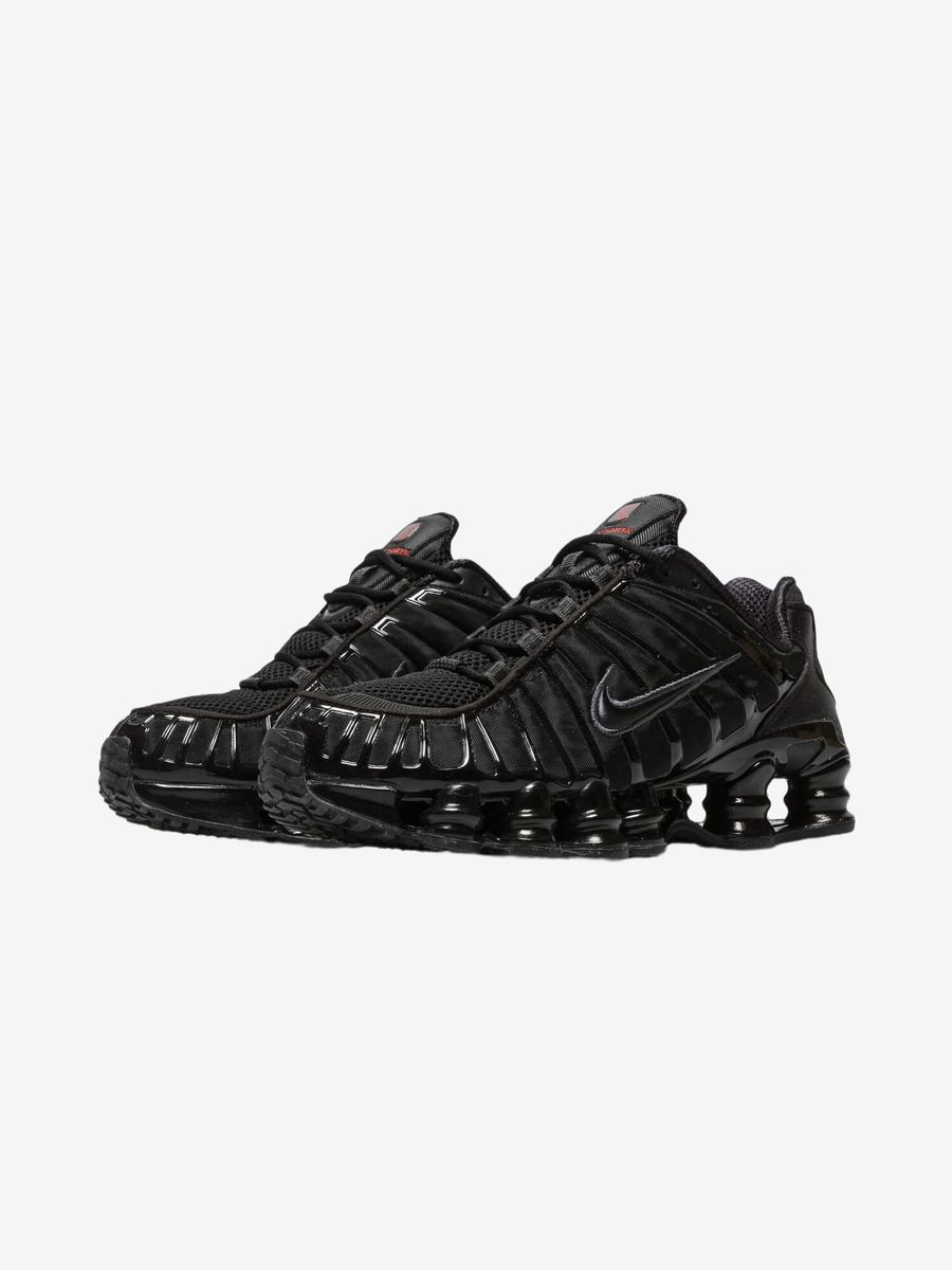 NIKE — Кроссовки Shox TL Black/Metallic Hematite/Orange