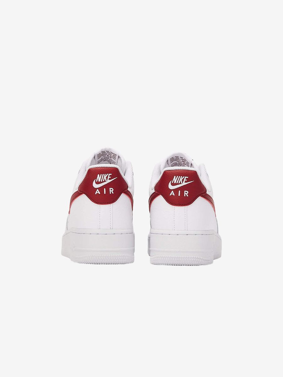 NIKE — Кроссовки Air Force 1 '07 Low White/Team Red