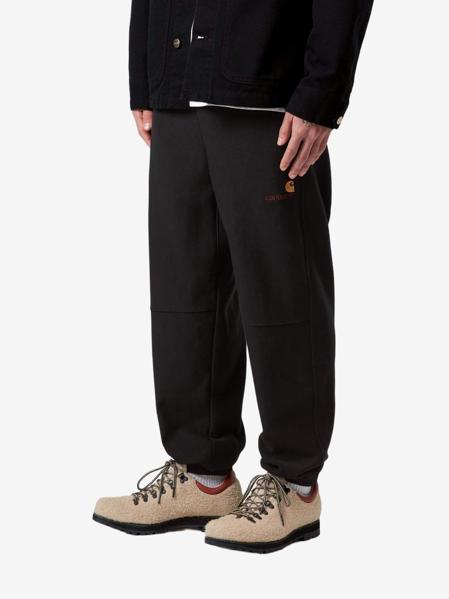 CARHARTT WIP — Штаны American Script Jogging Black