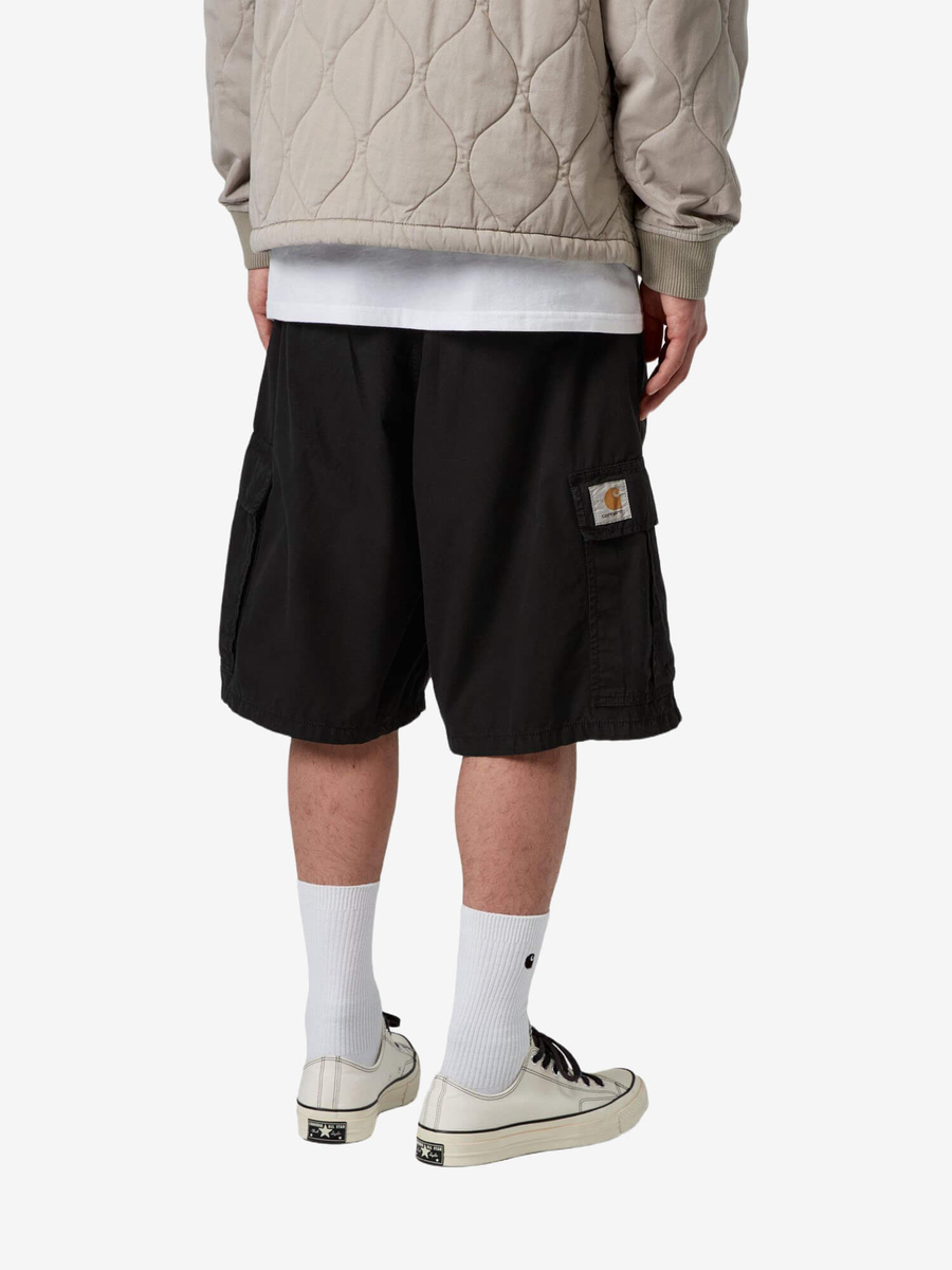 CARHARTT WIP — Шорты Cole Cargo Black (Garment Dyed)
