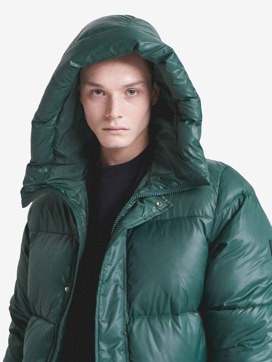 МЕЧ — Куртка FW24 Puffer Long Pine Green