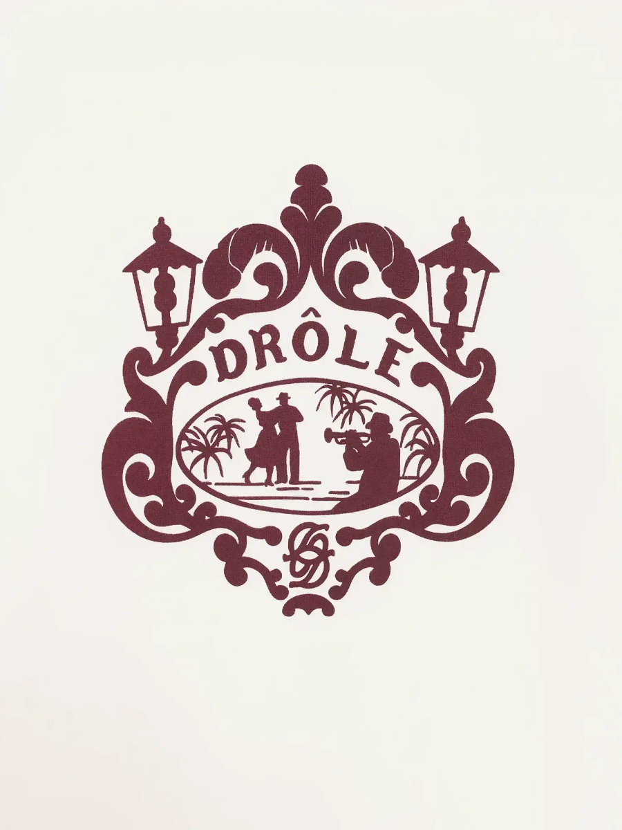 DRÔLE DE MONSIEUR — Футболка T-shirt Danseurs Off White