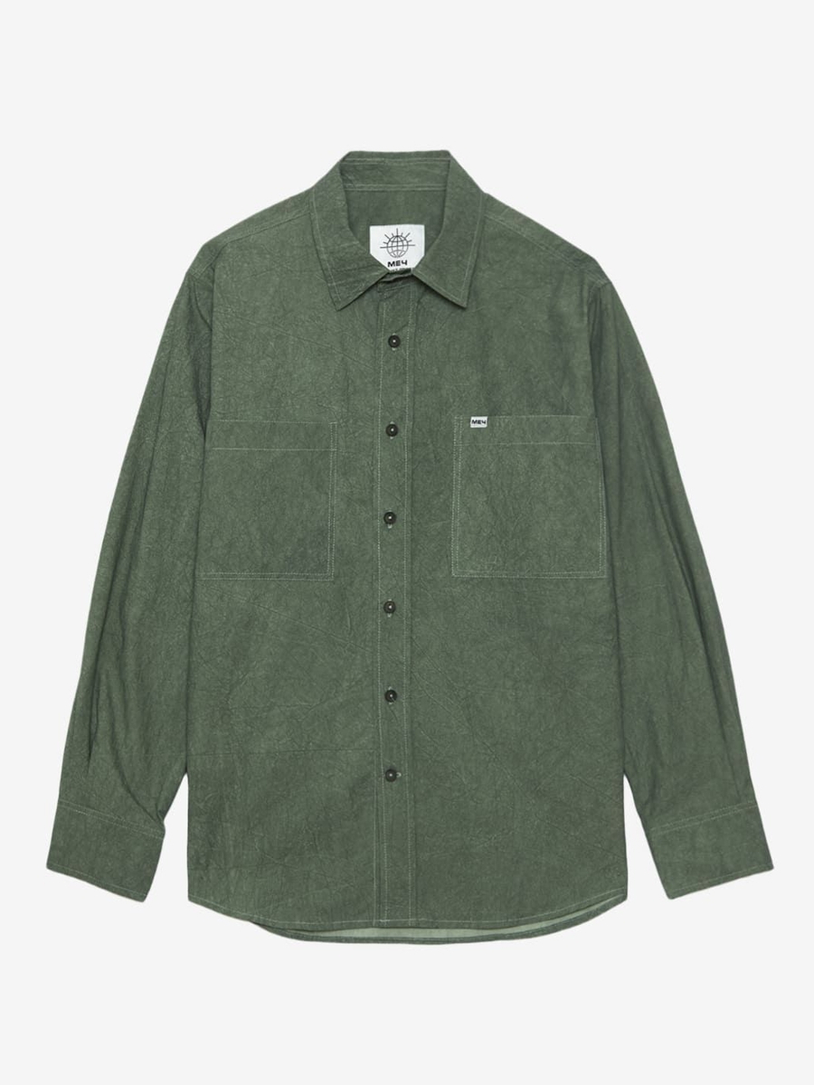 МЕЧ — Рубашка ss24 Shirt Dyed Forest Green