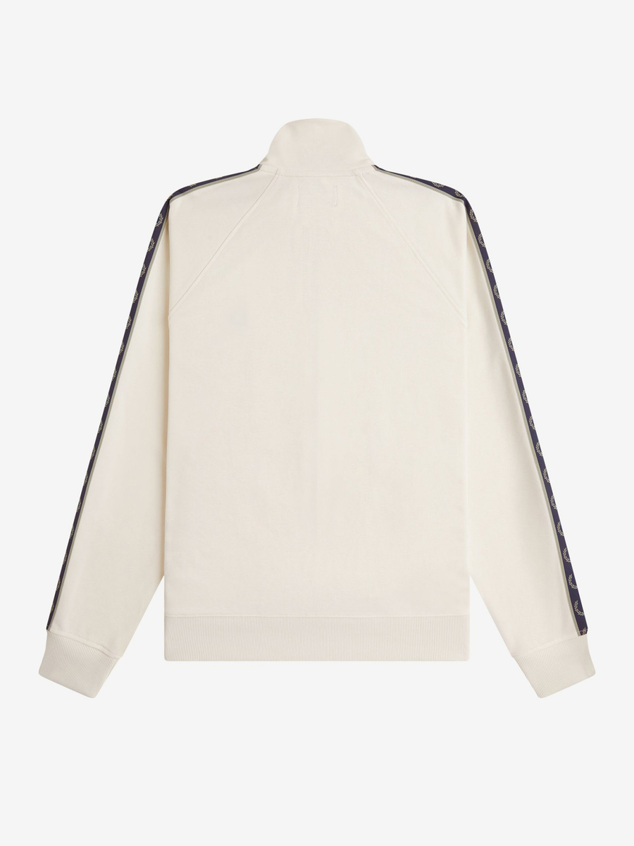 FRED PERRY — Олимпийка Contrast Tape Track Jacket Ecru