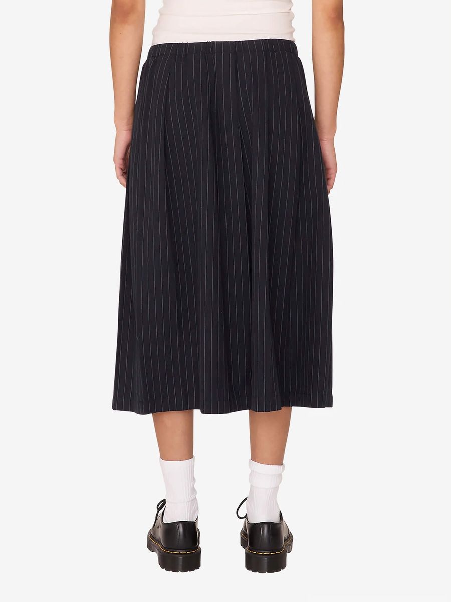 OBEY — Юбка W Madeline Plaeted Skirt Dark Navy Multi