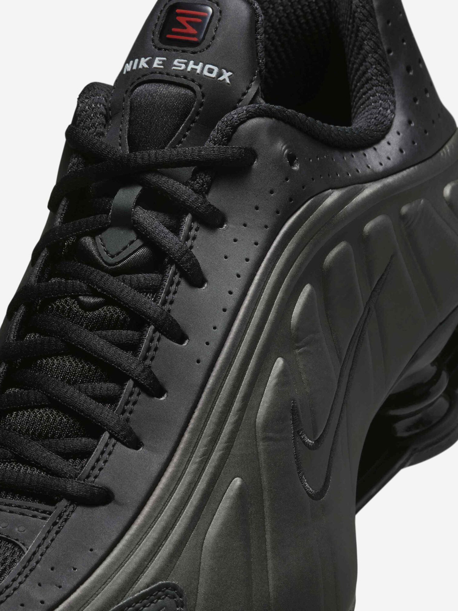 NIKE — Кроссовки Shox R4 Black/Bright Crimson/Black