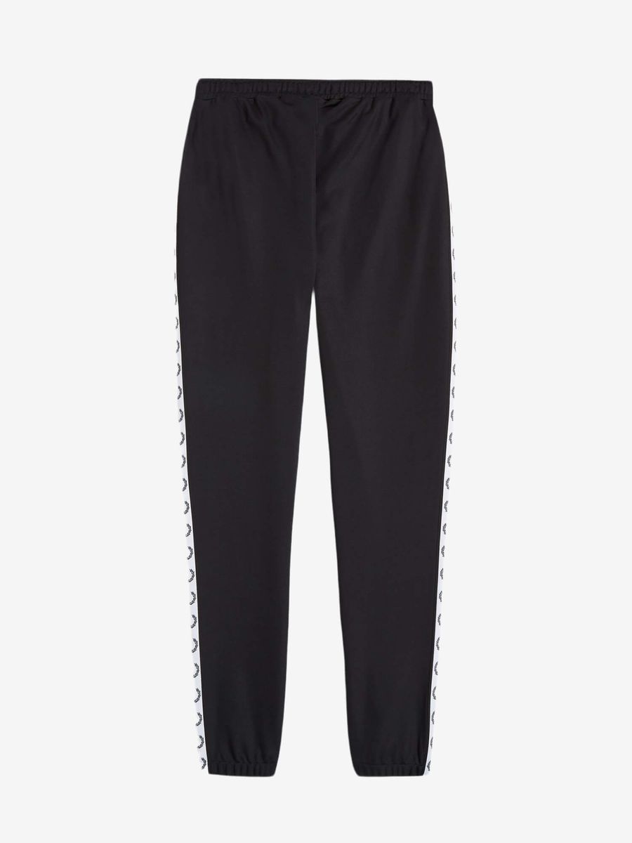 FRED PERRY — Штаны Taped Track Pant Black