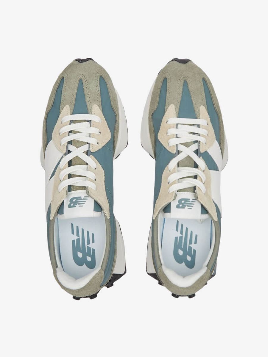 NEW BALANCE — Кроссовки 327 Grey/White/Blue