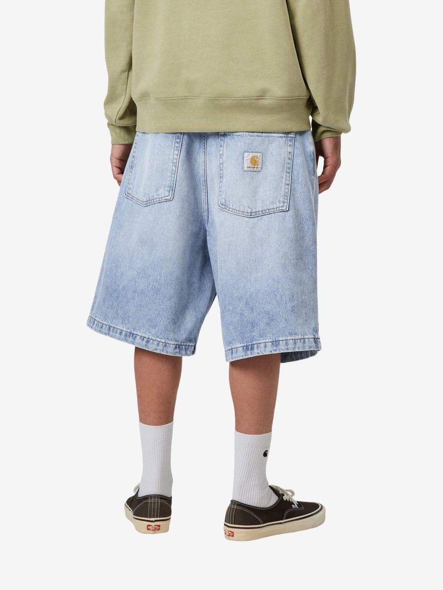 CARHARTT WIP — Шорты Brandon Blue (Heavy Worn Bleached)