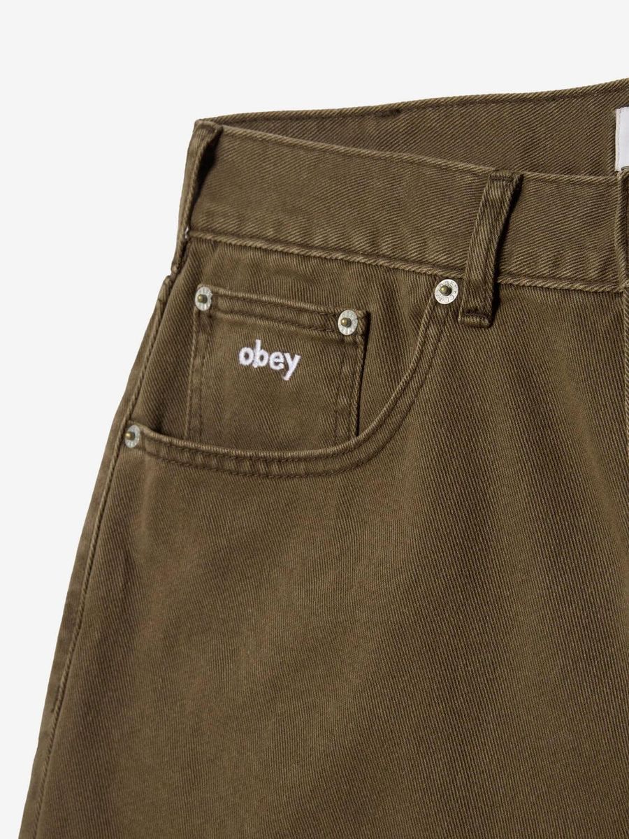 OBEY — Джинсы Bigwig Baggy Wren Faded Wash