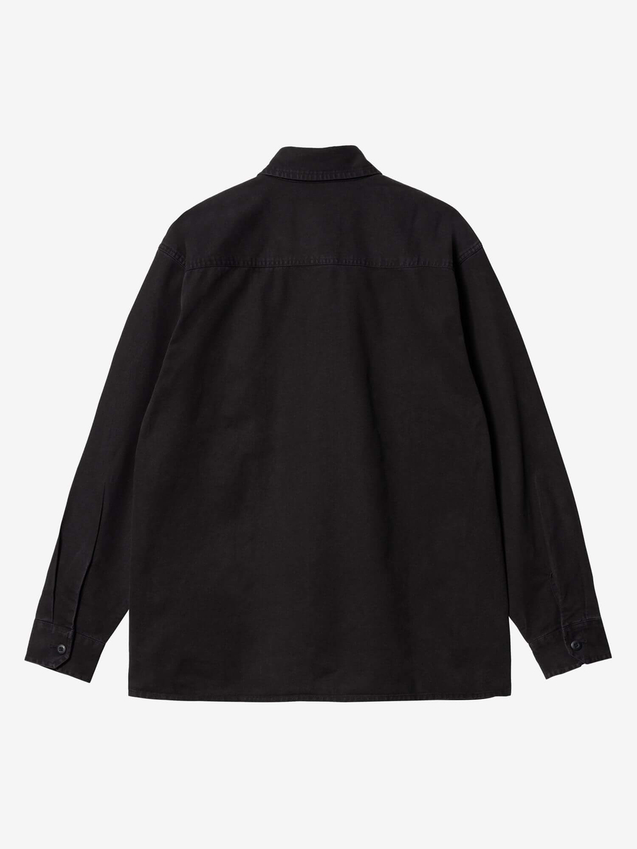 CARHARTT WIP — Овершот Reno Shirt Jac Black