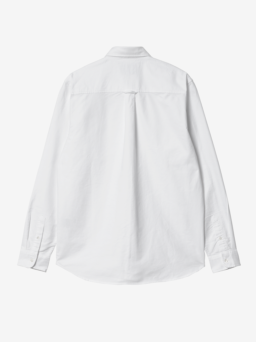 CARHARTT WIP — Рубашка L/S C-Logo White/White