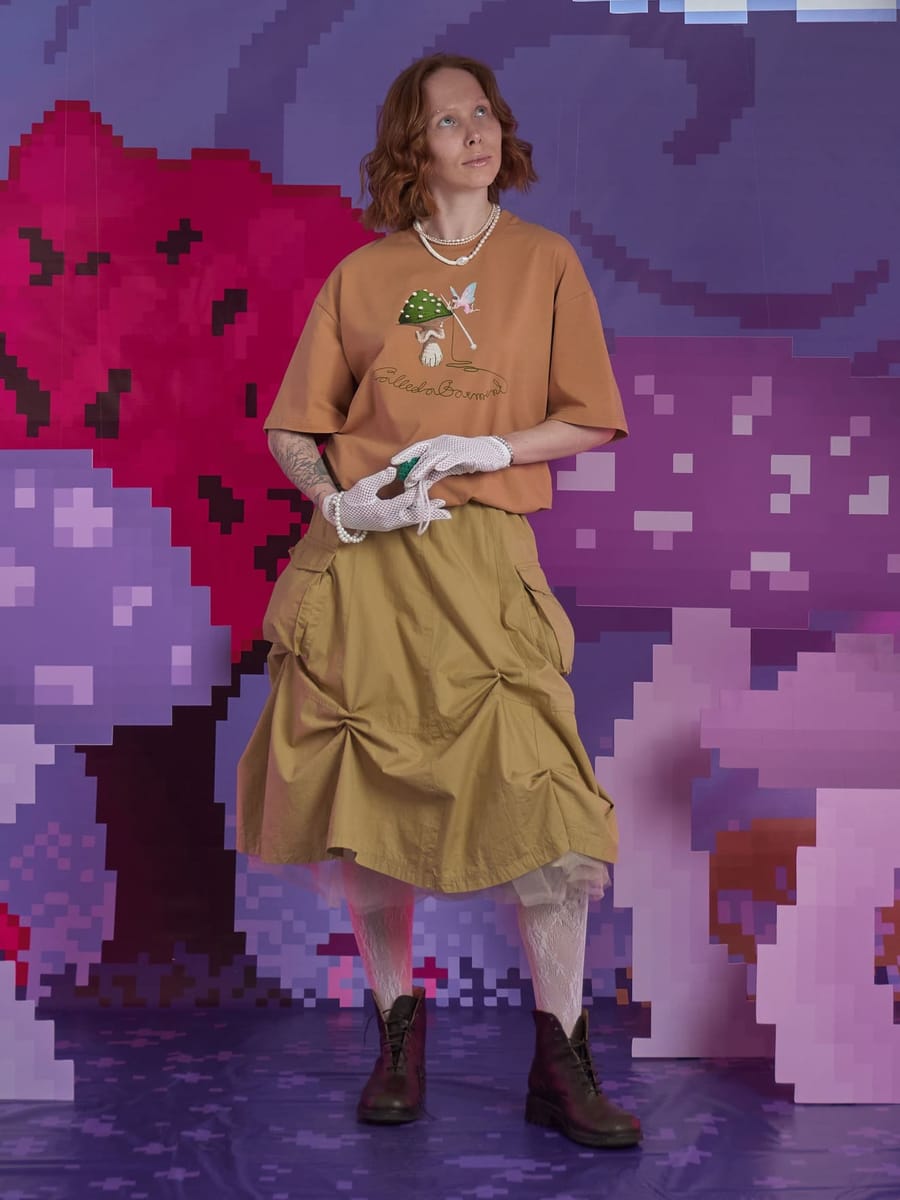 CALLED A GARMENT — Футболка Pixies Tale Бисквит