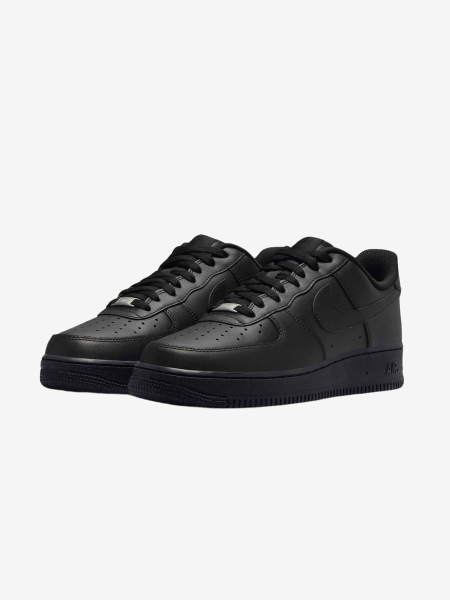NIKE — Кроссовки Air Force 1 '07 Low Black/Black