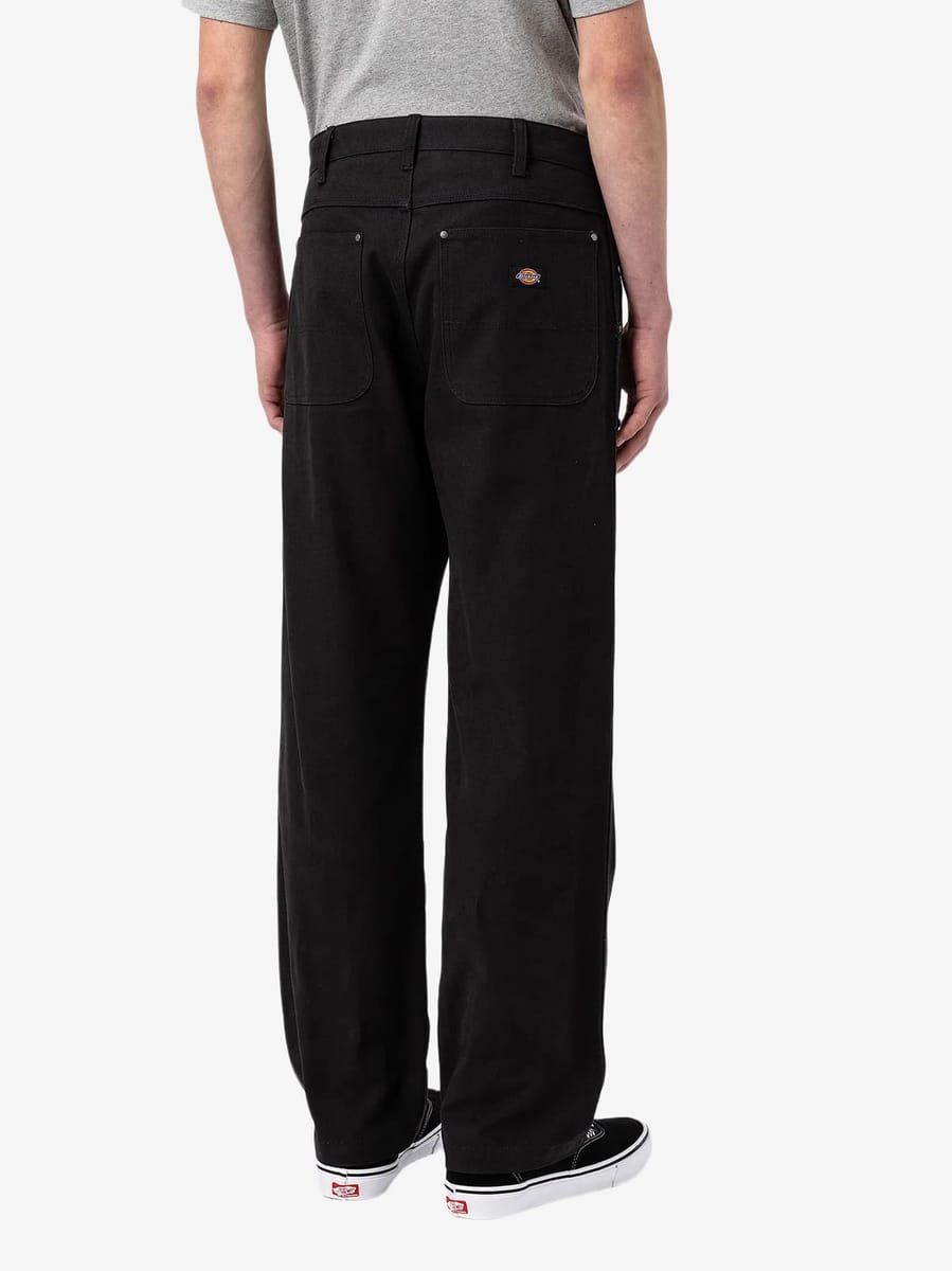 DICKIES — Штаны Duck Canvas Utility Pants Stone Washed Black