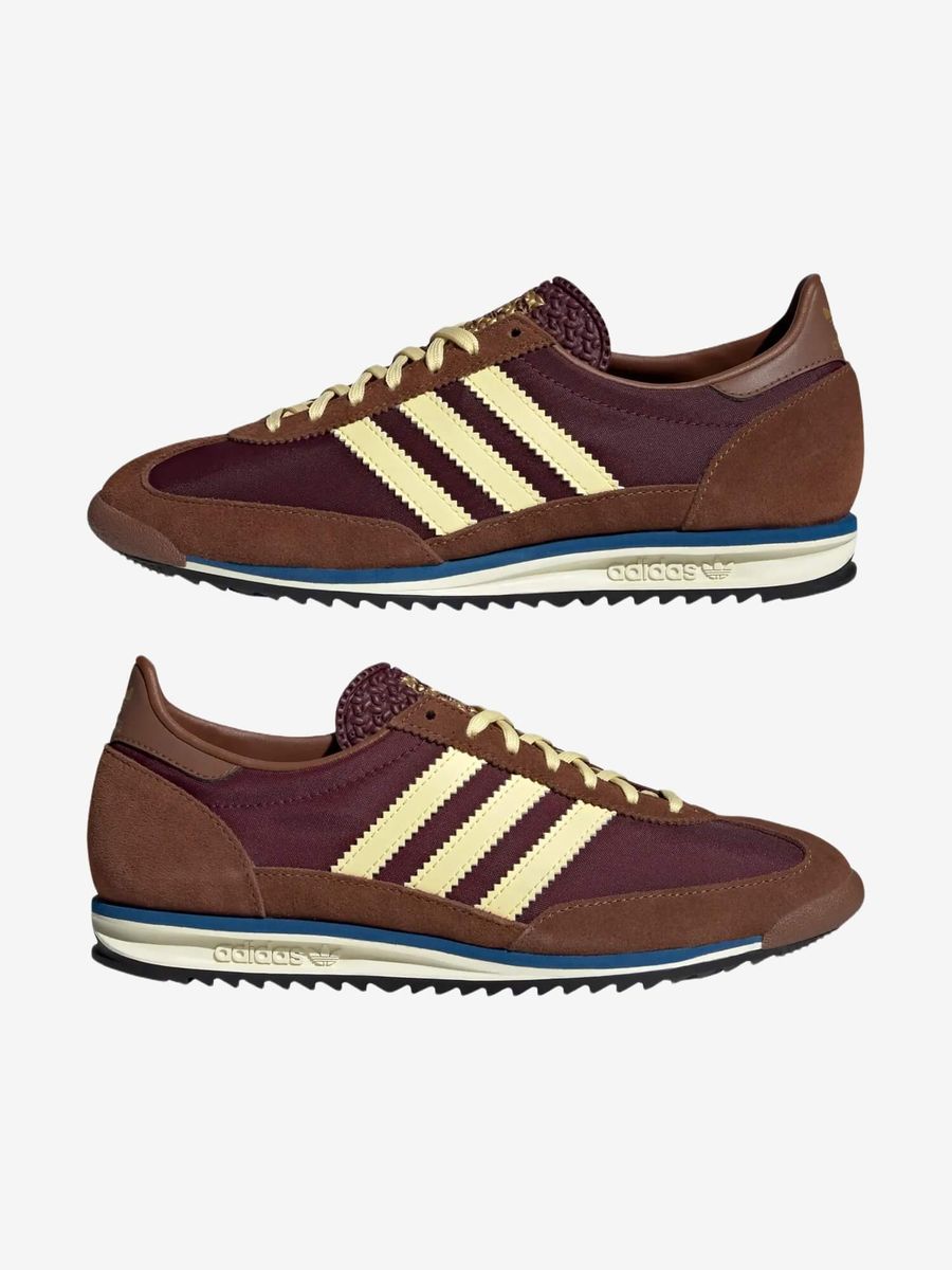 ADIDAS ORIGINALS — Кроссовки SL 72 OG Maroon/Almost Yellow/Preloved Brown