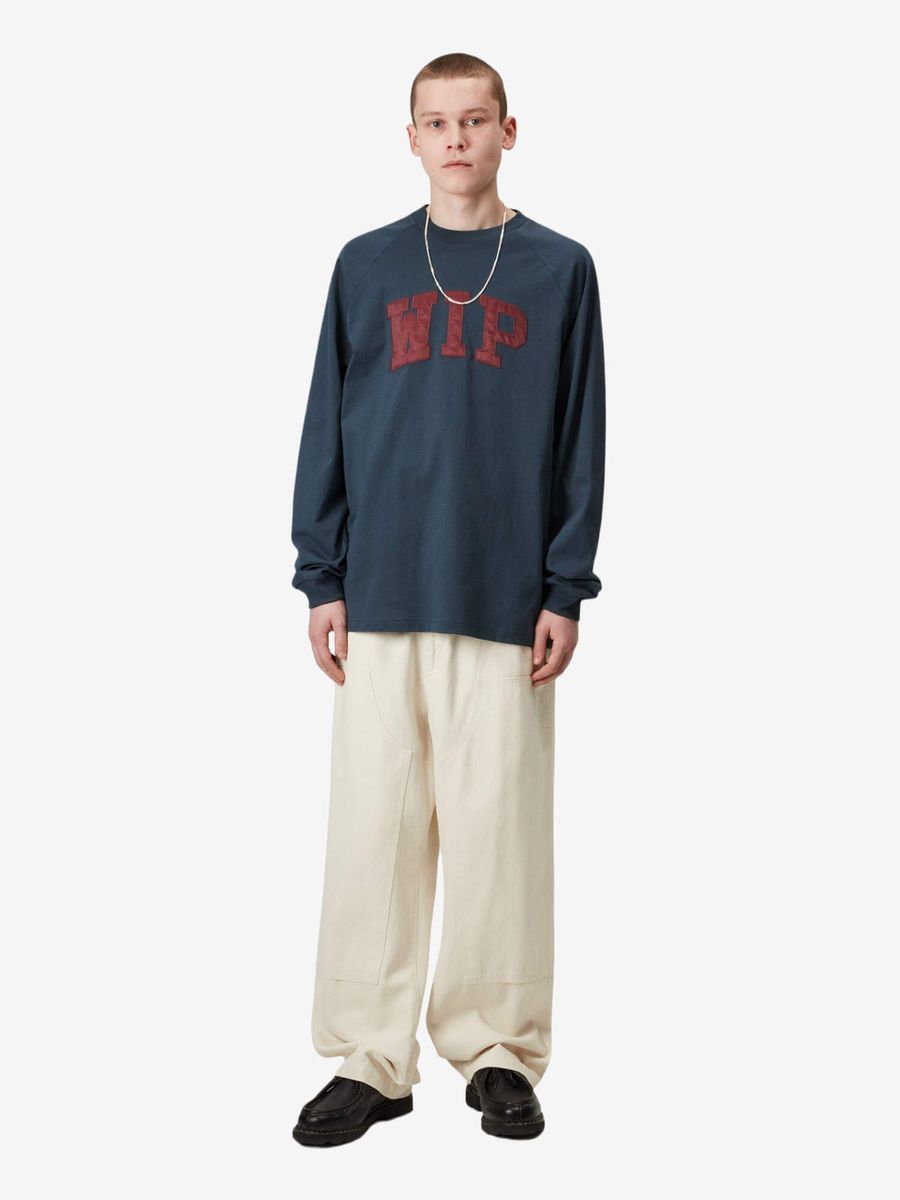 CARHARTT WIP — Лонгслив WIP Dusky Blue/Mulberry