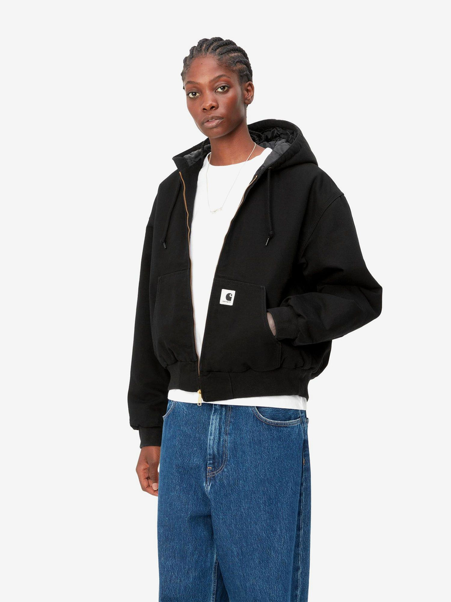 CARHARTT WIP — Куртка W OG Active Jacket Black (Rinsed)