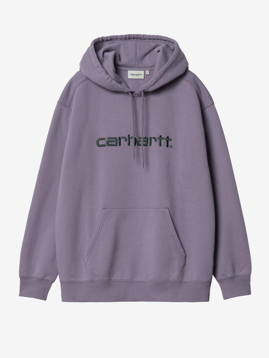 CARHARTT WIP — Худи Hooded Carhartt Glossy Purple/Discovery Green