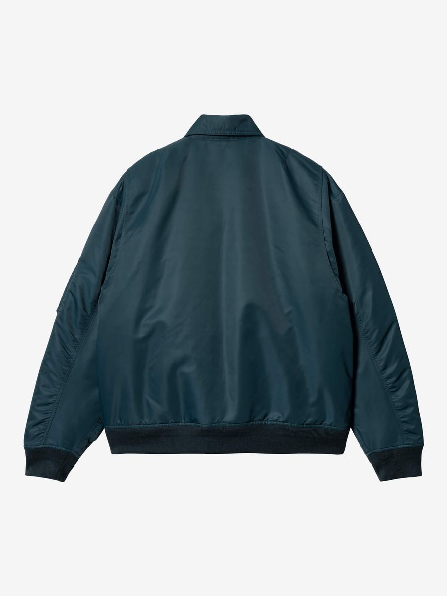 CARHARTT WIP — Куртка Бомбер Olten Duck Blue/Turmeric