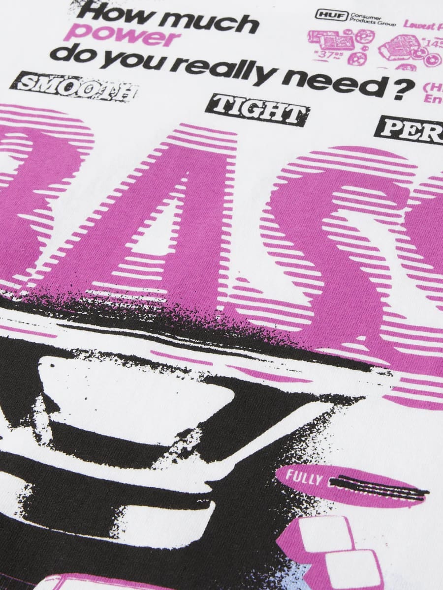 HUF — Футболка Bass Power S/S White