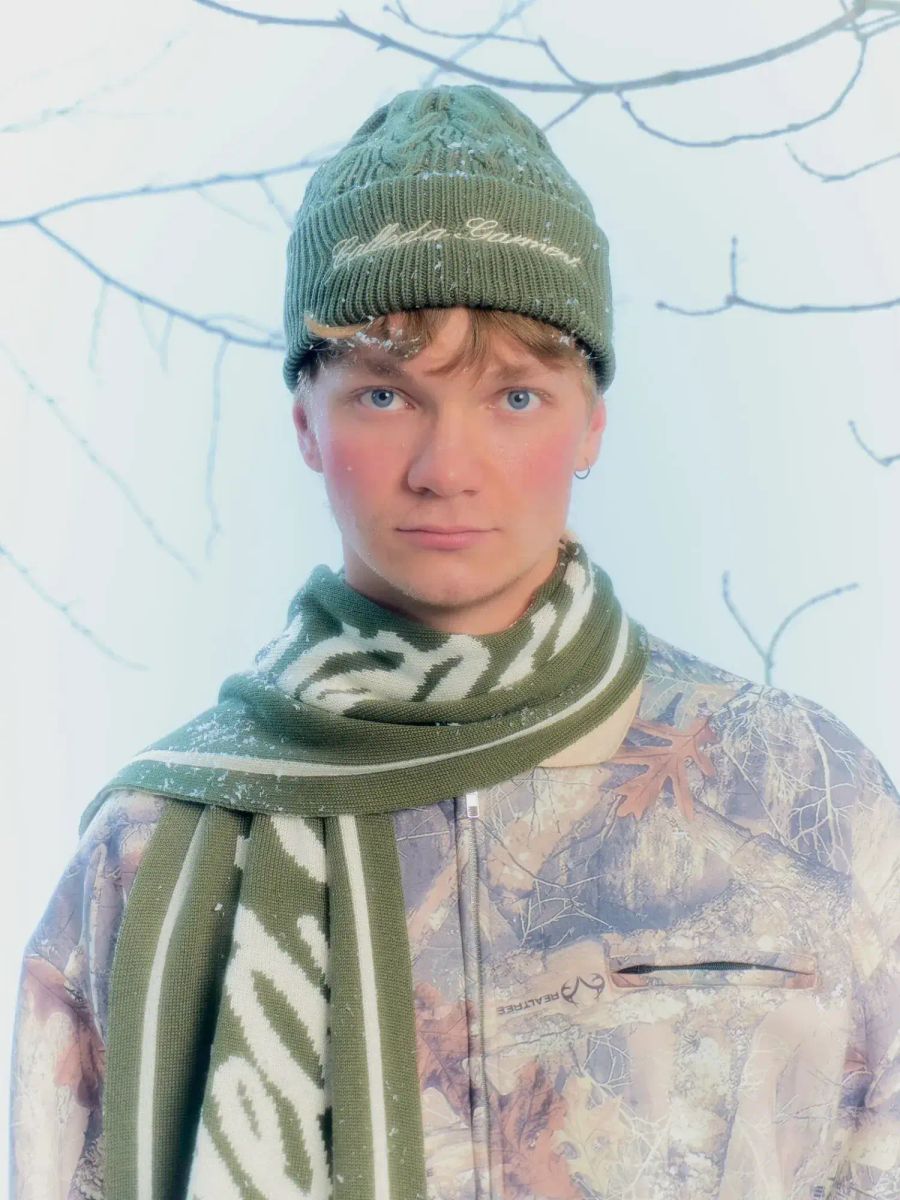 CALLED A GARMENT — Шапка Everyday Beanie Olive os