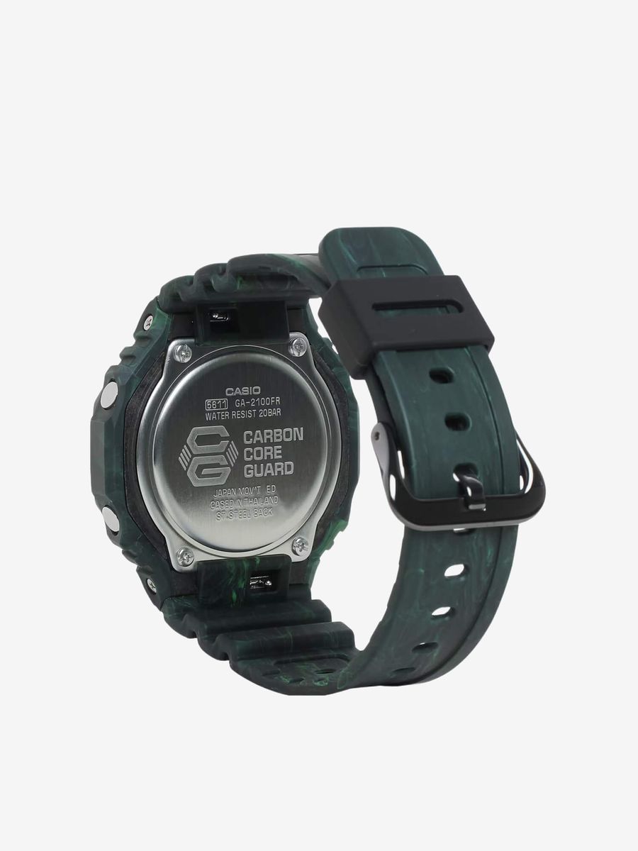 CASIO — Часы G-Shock GA-2100FR-3A Pattern Green/Black