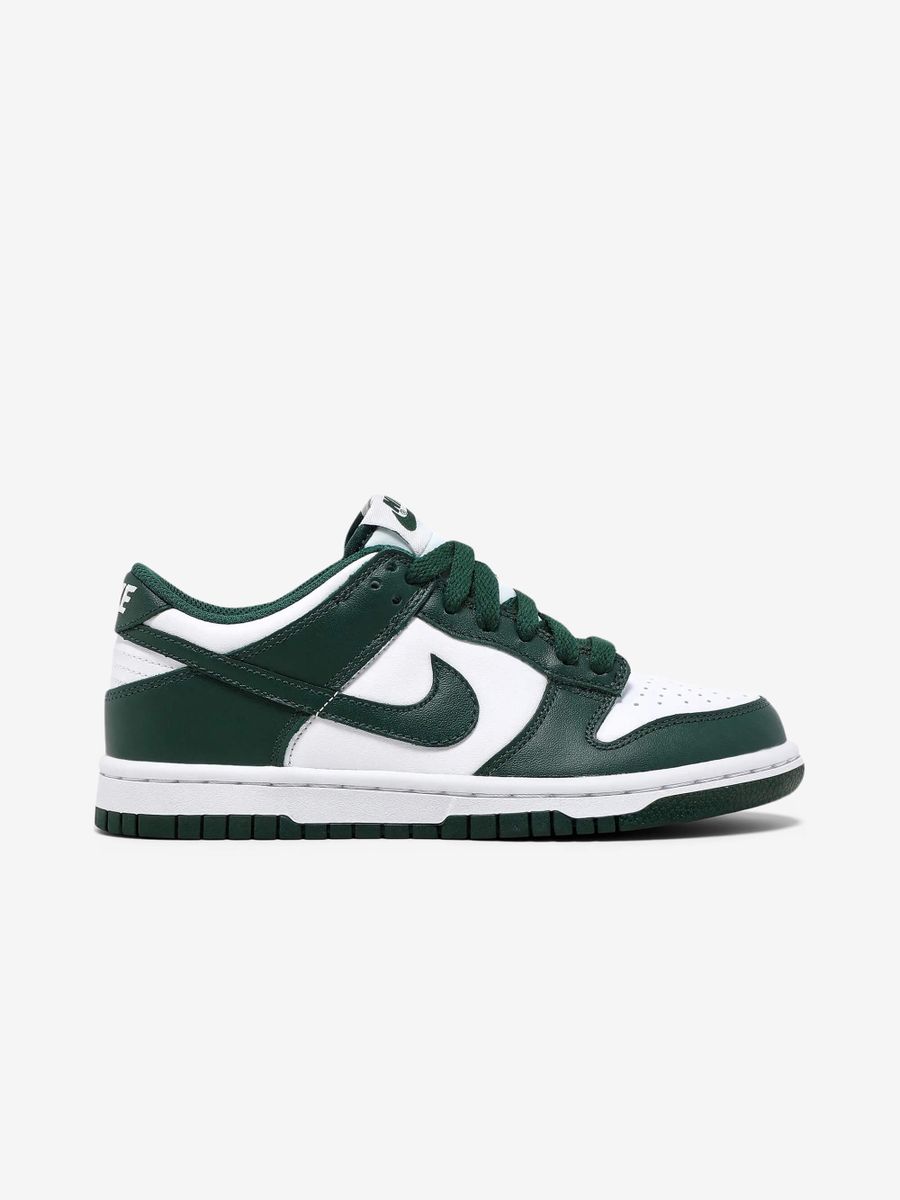 NIKE — Кроссовки Dunk Low 'Michigan State' Green/White