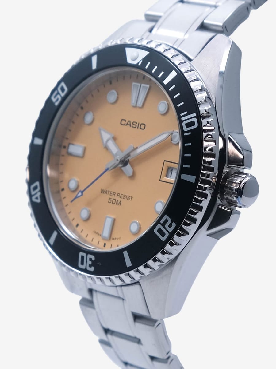 CASIO — Часы MDV-10D-4A2 Silver/Black/Bronze