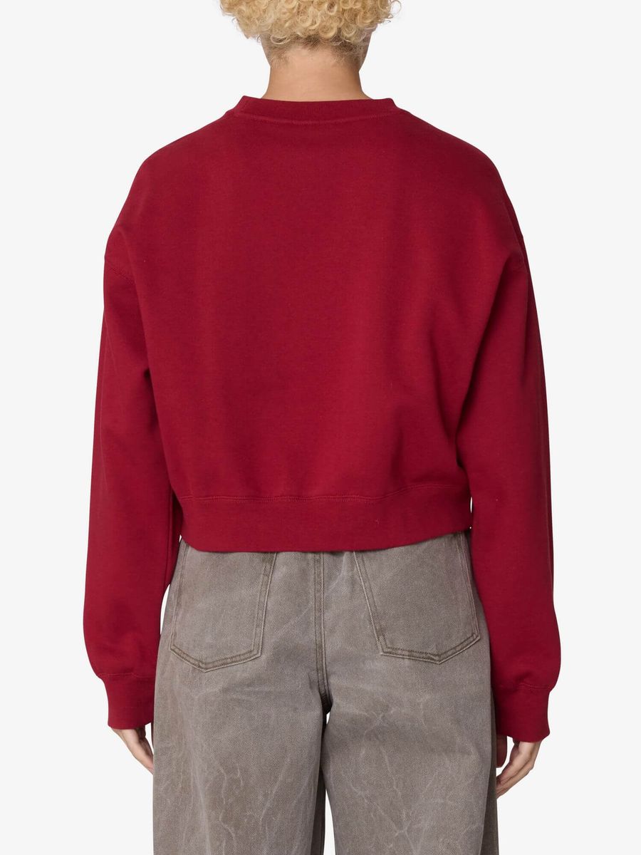 OBEY — Свитшот W Studios Cropped Crew Rhubarb