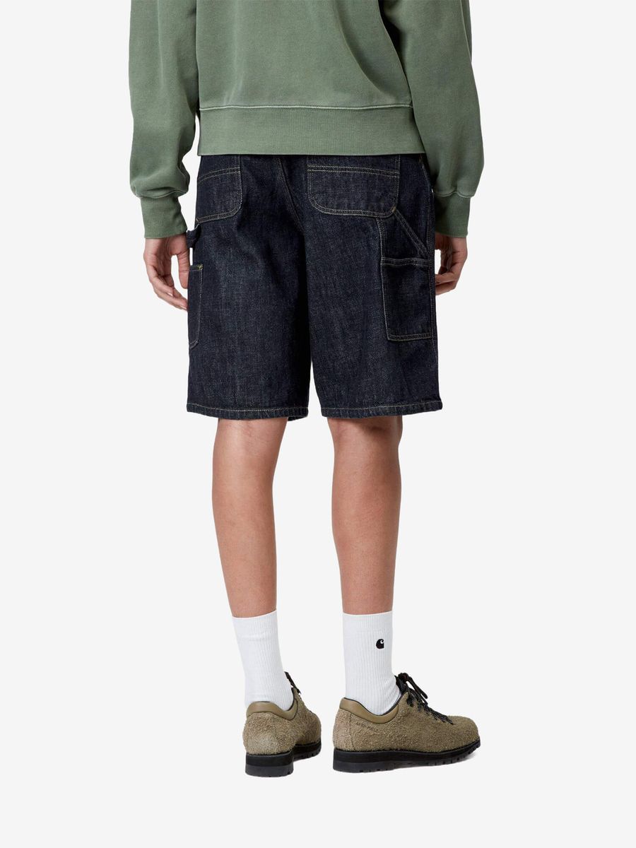 CARHARTT WIP — Шорты Brandon Single Knee Blue (Rinsed)